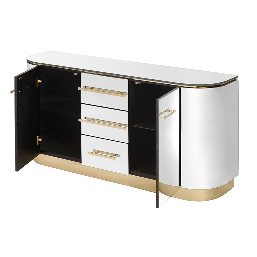 Anastasia Sideboard with Brass Details