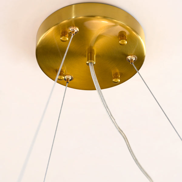 Camille Chandelier Brass