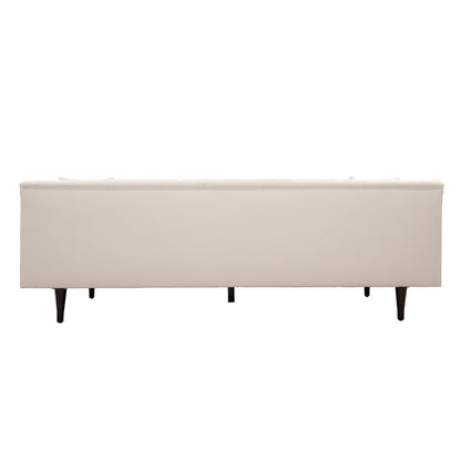 Baxter Three Seat Sofa – Ivory
