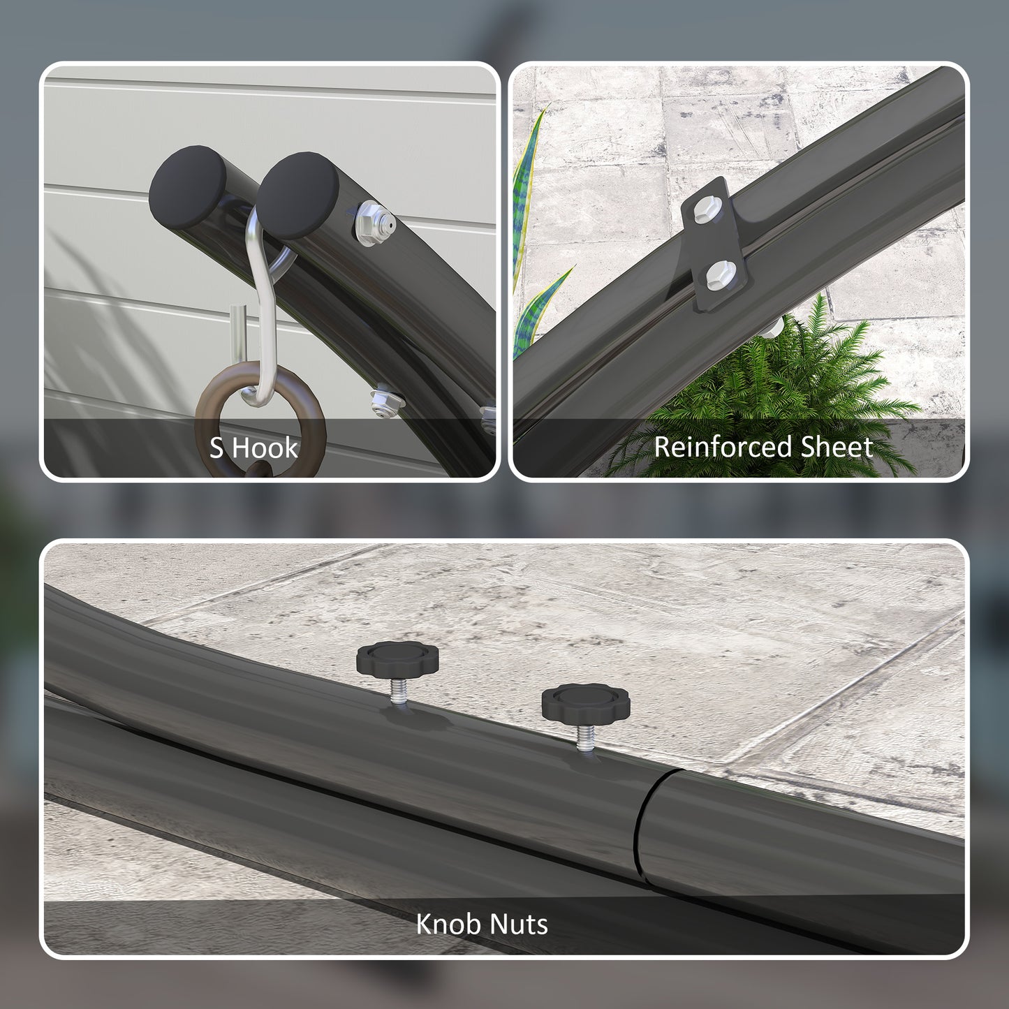 Hammock Chair Stand w/ Extra Large Base, Hanging Hammock Stand Only