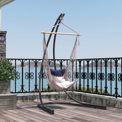 Hammock Chair Stand w/ Extra Large Base, Hanging Hammock Stand Only