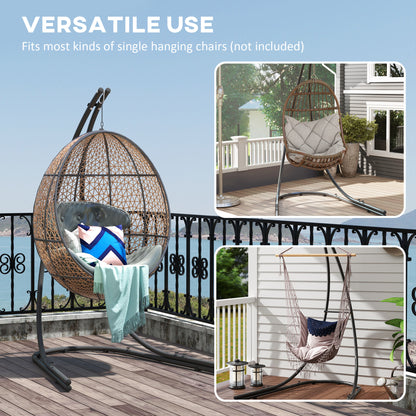 Hammock Chair Stand w/ Extra Large Base, Hanging Hammock Stand Only