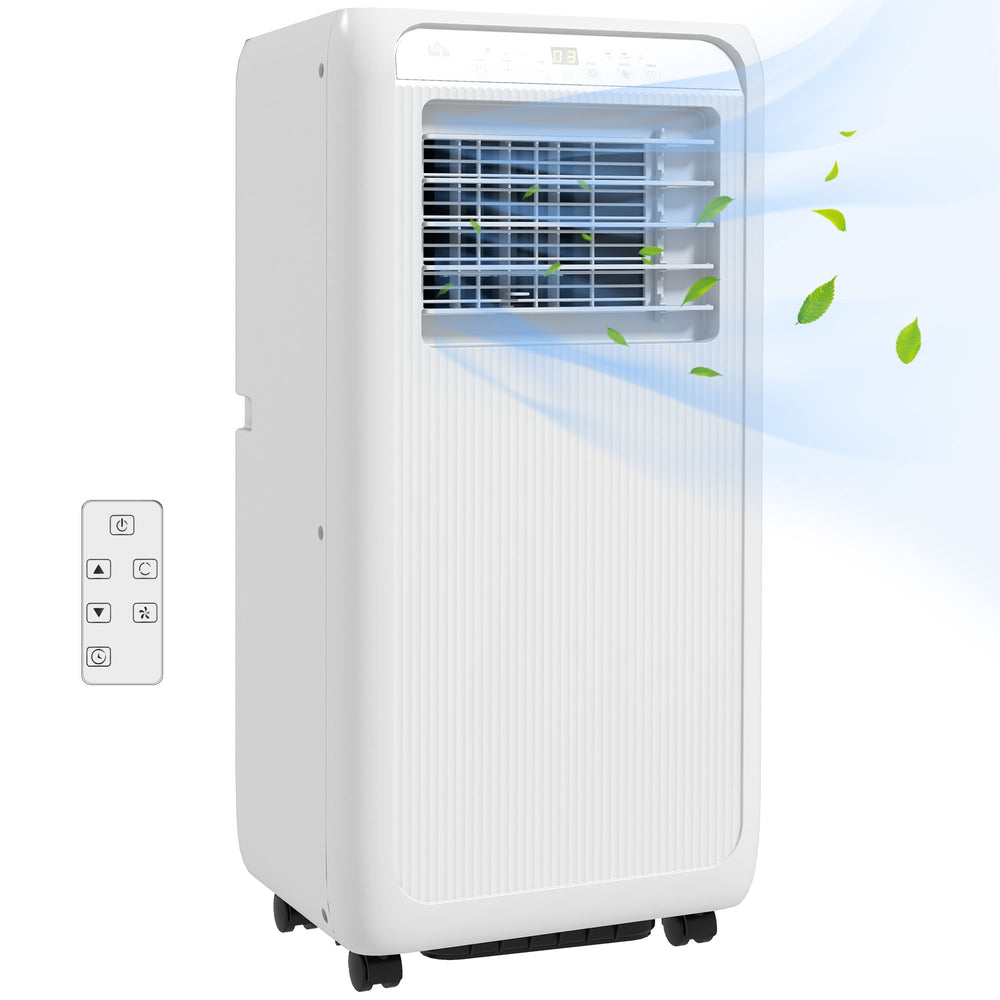 9,000 BTU Mobile Air Conditioner for Room up to 20m¬≤, with Dehumidifier, 24H Timer, Wheels, Window Mount Kit