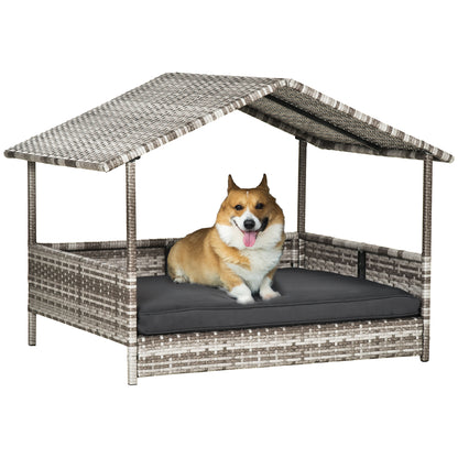 6 Panels Dog Playpen with Secure Door for Indoor Outdoor, 80cm High