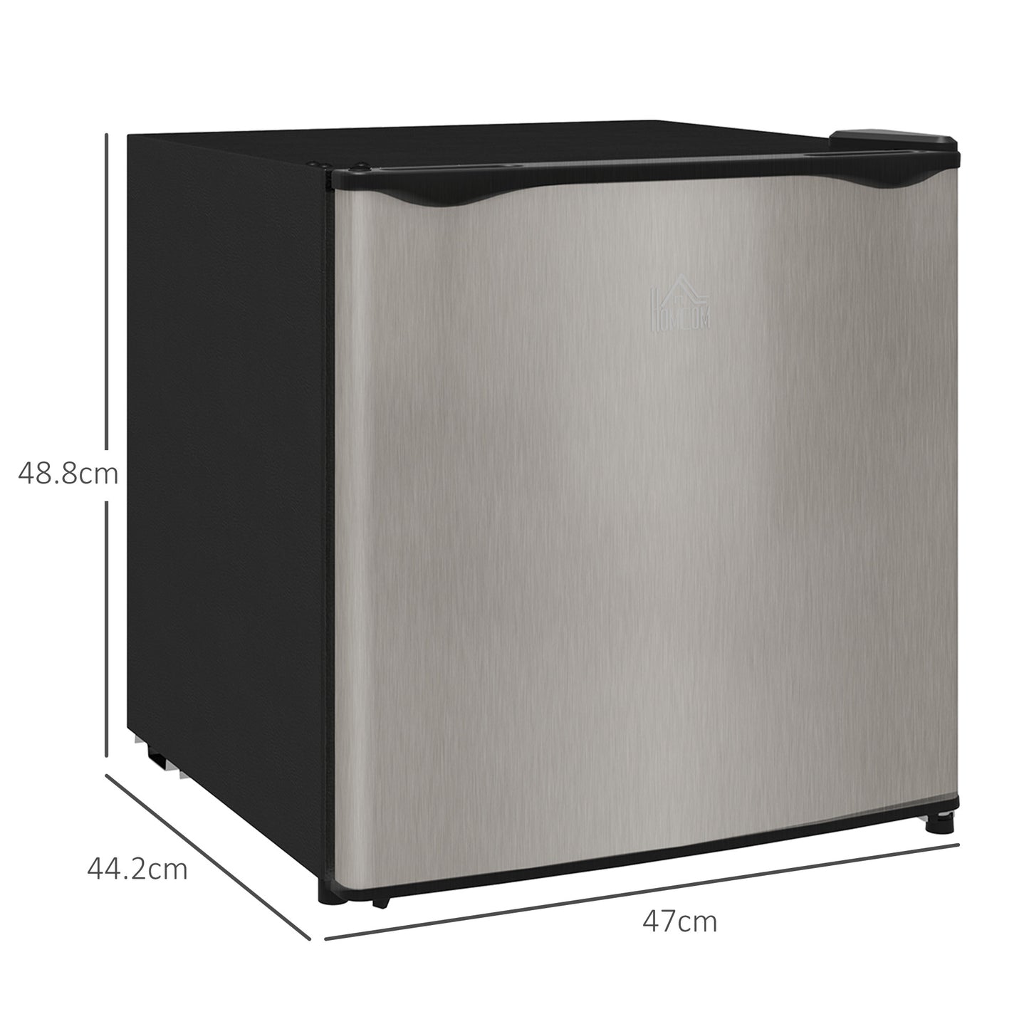 35L Tabletop Freezer with Adjustable Temperature Wire Shelf Silver