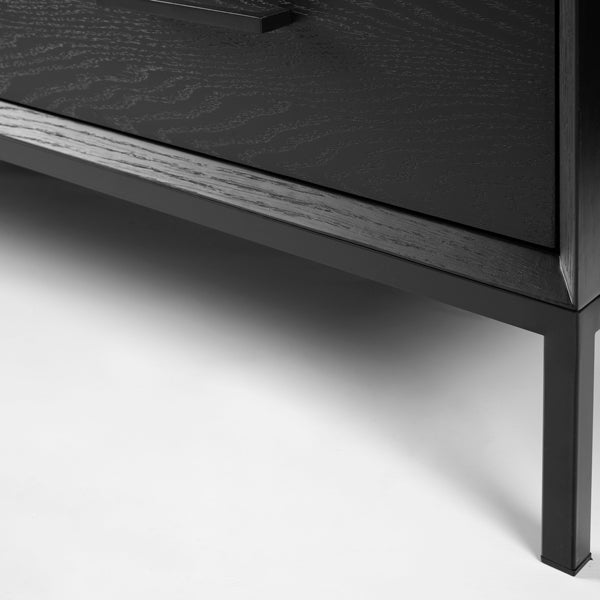 Duo Black Chest of Drawers