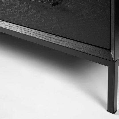 Duo Black Chest of Drawers