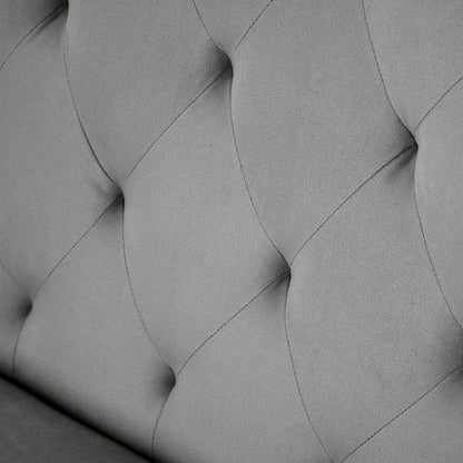 Torino Bench – Smoke – Black Legs