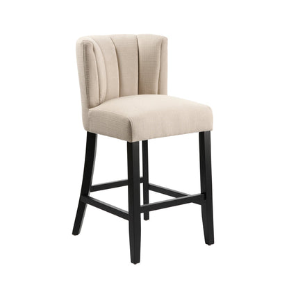 Set of 2 Hatfield counter stools – Limestone