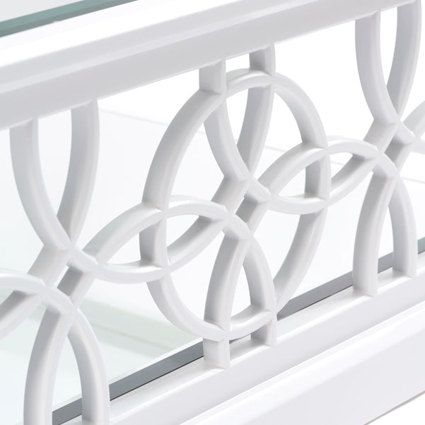 Etienne White Coffee Table