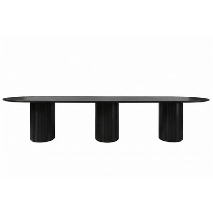 Ophelia Black XL Dining Table