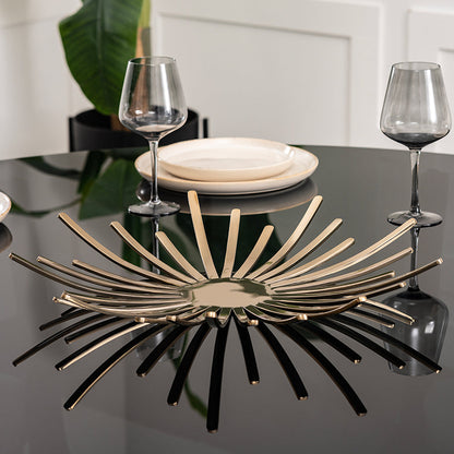 Zia Bowl Brass