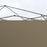 Gazebo Side Panels, 2 Pack Sides Replacement, for 3x3(m) or 3x6m Pop Up Gazebo, with Zipped Doors, Beige