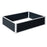 Garden Raised Bed Planter Grow Containers for Outdoor Patio Plant Flower Vegetable Pot PP 120 x 90 x 30 cm