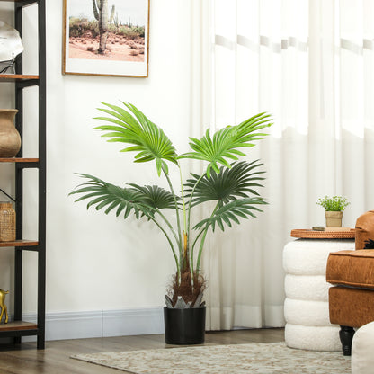 Artificial Plant with PEVA Leaves and Coconut Coir for Home Office