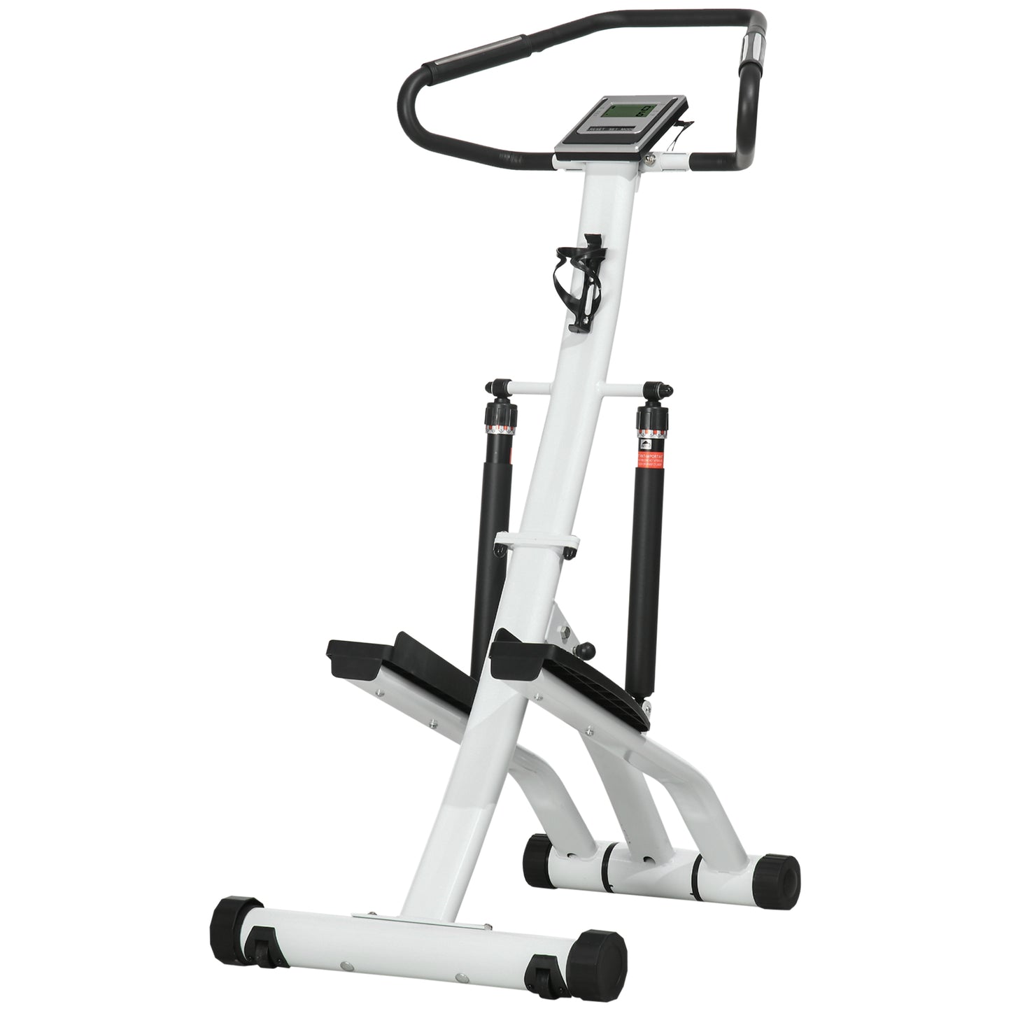 Stepper Machine with 12-Level Hydraulic Resistance, LCD Monitor