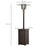 12KW Patio Gas Heater Freestanding Outdoor Garden Heating Rattan Furniture Wicker Table Top