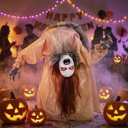Animated Halloween Ghost for Indoor, Covered Outdoor