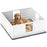 Dog Whelping Box with Whelping Pad, Adjustable Entrance, 124 x 120cm