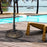 11.5kg Heavy Duty Parasol Base, Umbrella Stand Holder, Parasol Stand for 38mm or 48mm Patio Umbrella Pole, Bronze Tone