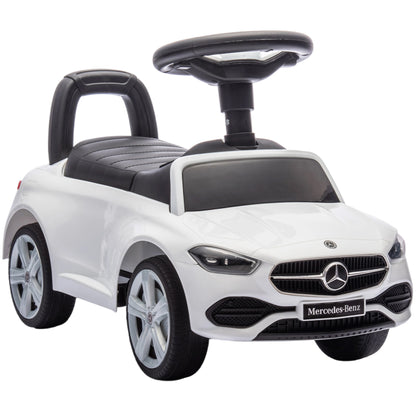 Official Mercedes-Benz Ride On Car for 18-36 Months, White