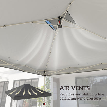 Gazebo Roof Replacement UV50+ Waterproof 3x3(m) Dark Grey