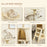 Cat Tree House, 131H cm-Beige