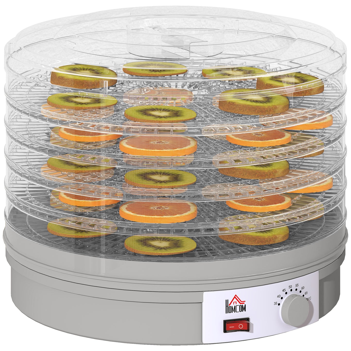 5 Tier Food Dehydrator for Drying Fruit Meat Vegetable Pet Treat