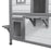 Kitten Condo with Openable Roof, Catio Enclosure Furniture, White