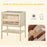 3 Tiers Wooden Hamster Cage Fir Wood Mouse Guinea Rodent Mice House Pet Play Small Animals 60L√É¬ó40W√É¬ó80H cm