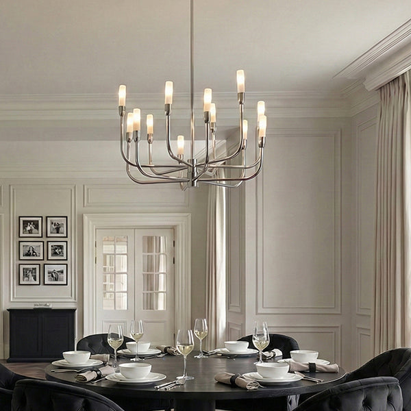Gracia Twelve Light Pendant Chrome