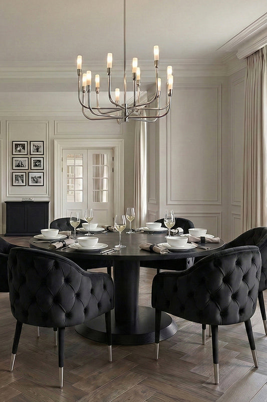Gracia Twelve Light Pendant Chrome