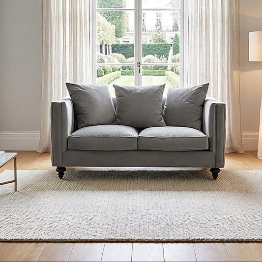 Ascot two Seat Sofa  – Dove Grey