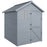 6 x 6.5ft Wooden Garden Shed, with Floor - Grey