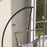 Hammock Chair Stand, C Shape Hanging Heavy Duty Metal Frame Hammock Stand for Hanging Hammock Air Porch Swing Chair, Black