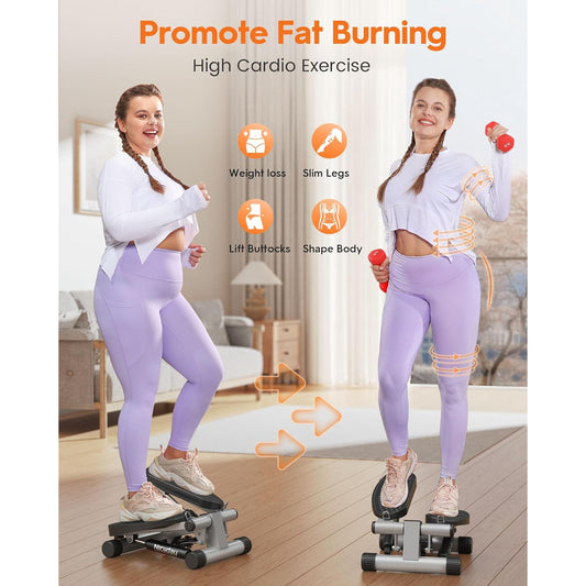 Portable Mini Stepper Step Machine for Home Gym Exercise Workout