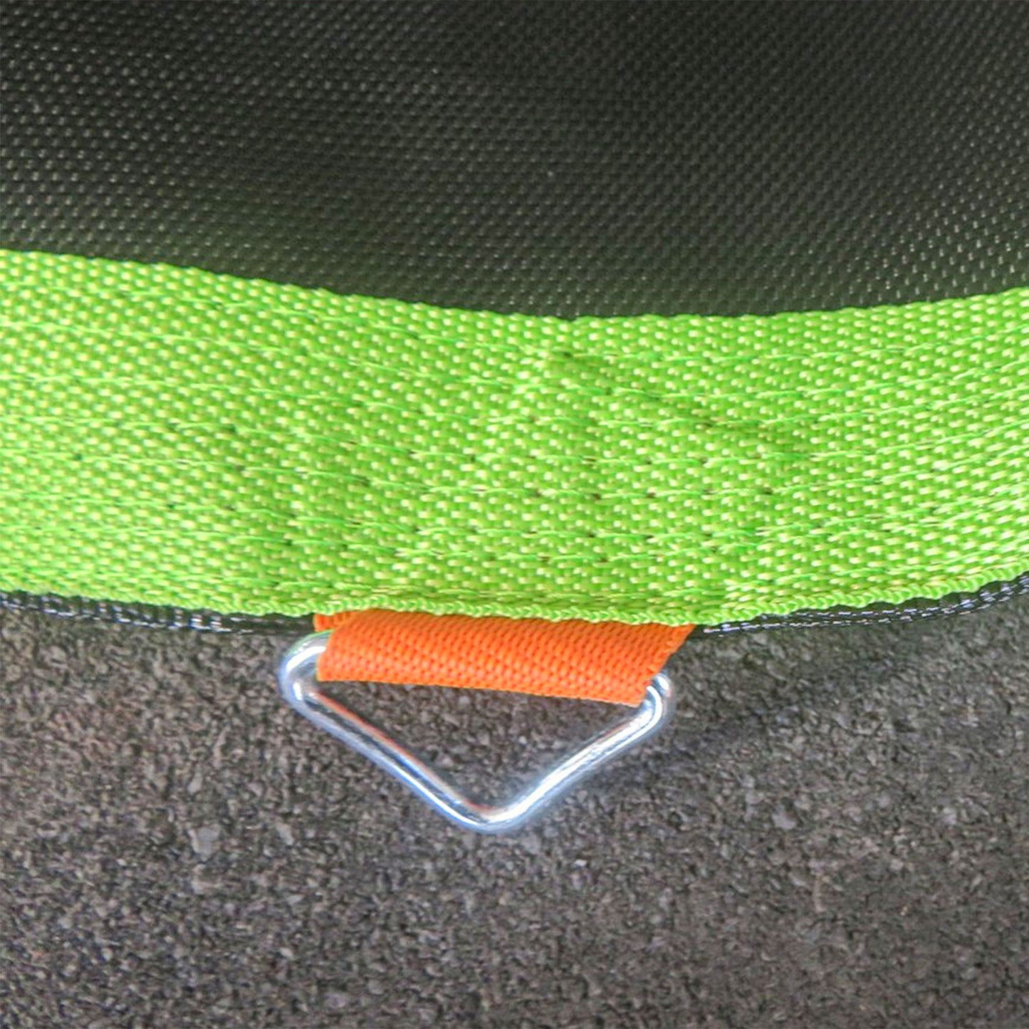 Trampoline Mat with 72 V-Hooks, for 12ft Trampoline, Green