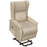 Recliner Armchair for the Elderly with Remote Control, Fabric Electric Recliner Chair for Living Room, Beige