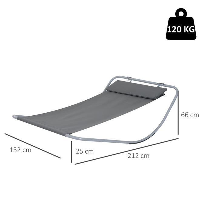 Single Rocking Bed Hammock-Grey