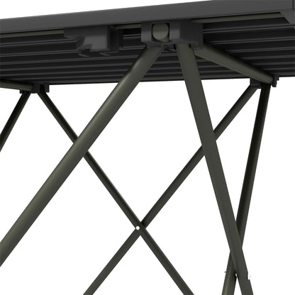 Folding Camping Table for Outdoor Camping, Picnic, Hiking, Black