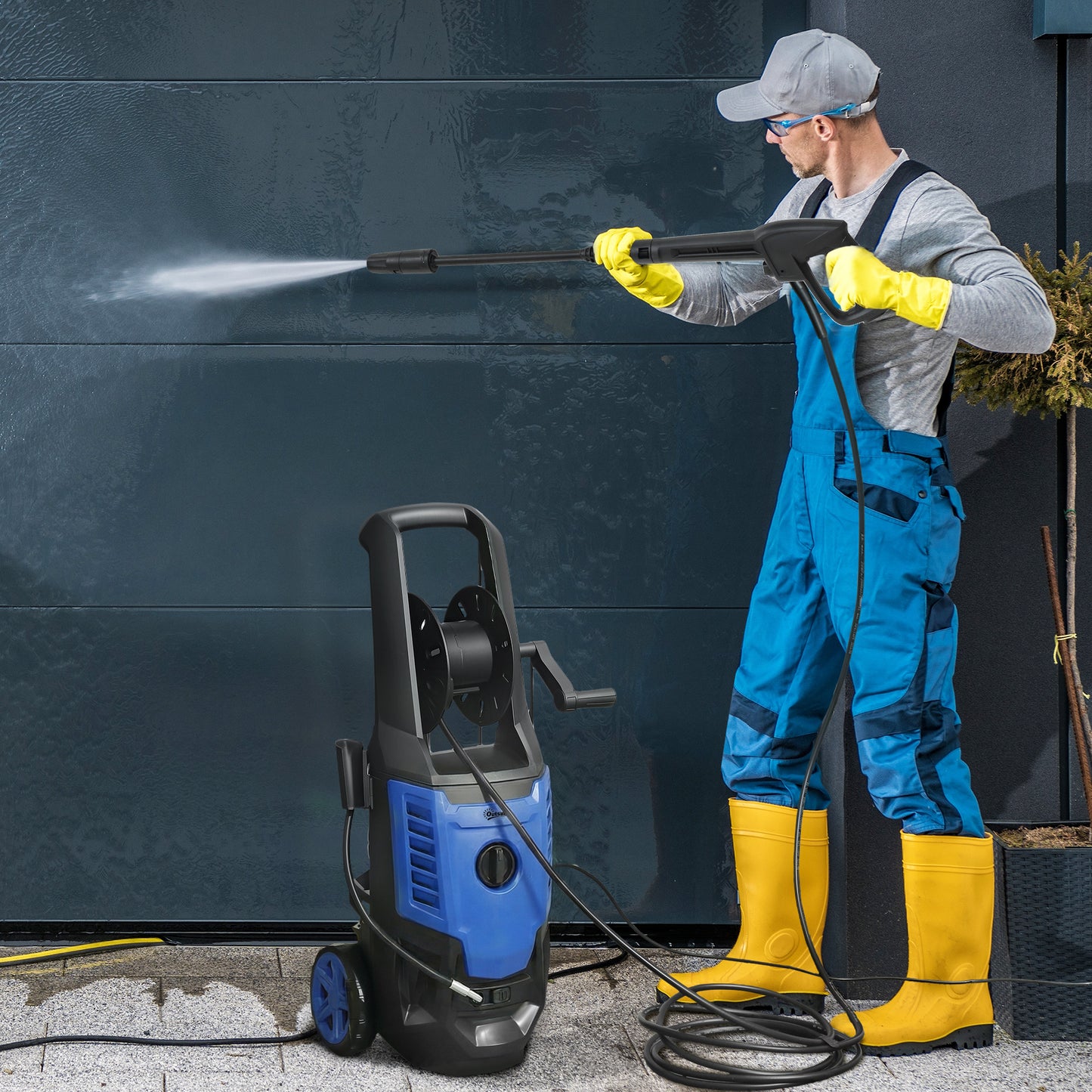 2200W Power Washer 170 Bar Pressure with Adjustable Nozzle