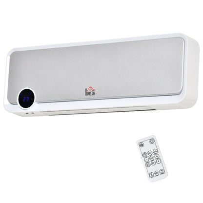 1000W/2000W Wall Downflow Heater Adjustable Temperature w/ Timer
