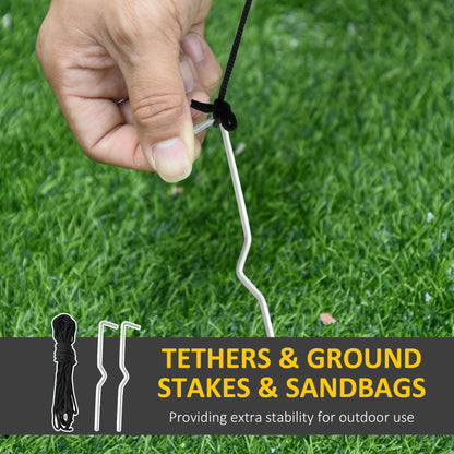 4ft Inflatable Christmas Santa Claus LED Lighted Yard Holiday for Lawn