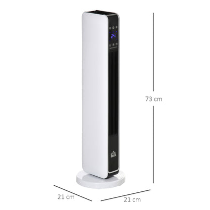 2200W Indoor Tower Space Heater with Timer Thermostat Oscillating