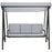 3 Seater Garden Swing Chair, Outdoor Hammock Bench with Adjustable Canopy, Removable Cushions and Steel Frame, Grey