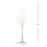 5ft Artificial White Birch Tree Light w/ 96 Warm White Pre-Lit LED Light