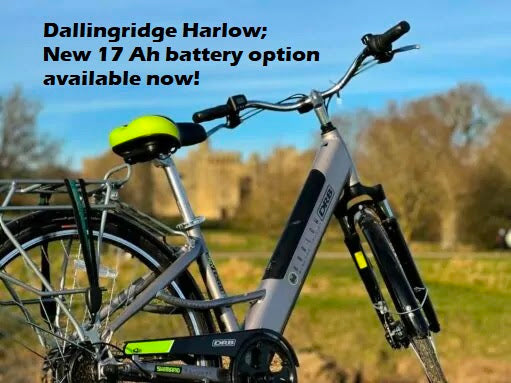 New Dallingridge Harlow Hybrid Electric Bike - 17Ah Battery