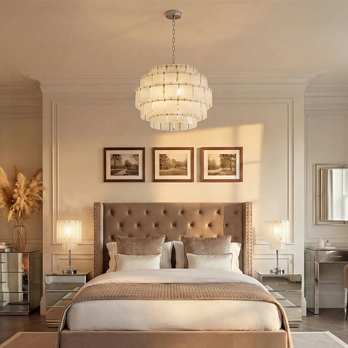 Veil Silver Chandelier