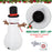 6ft/1.82m Tall Giant Outdoor Indoor Inflatable Snowman Christmas Decoration for Lawn with Hat Scarf LED Lights