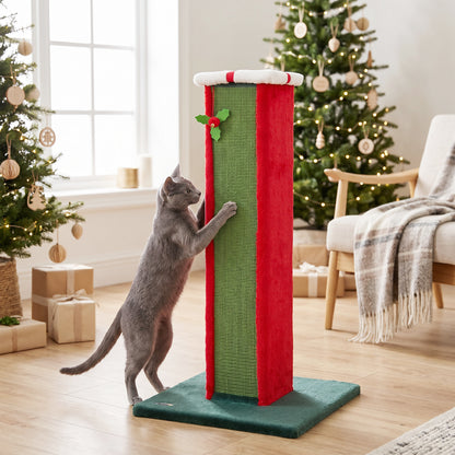 81cm Tall Cat Scratching Post for Indoor Cats with Bell Toy
